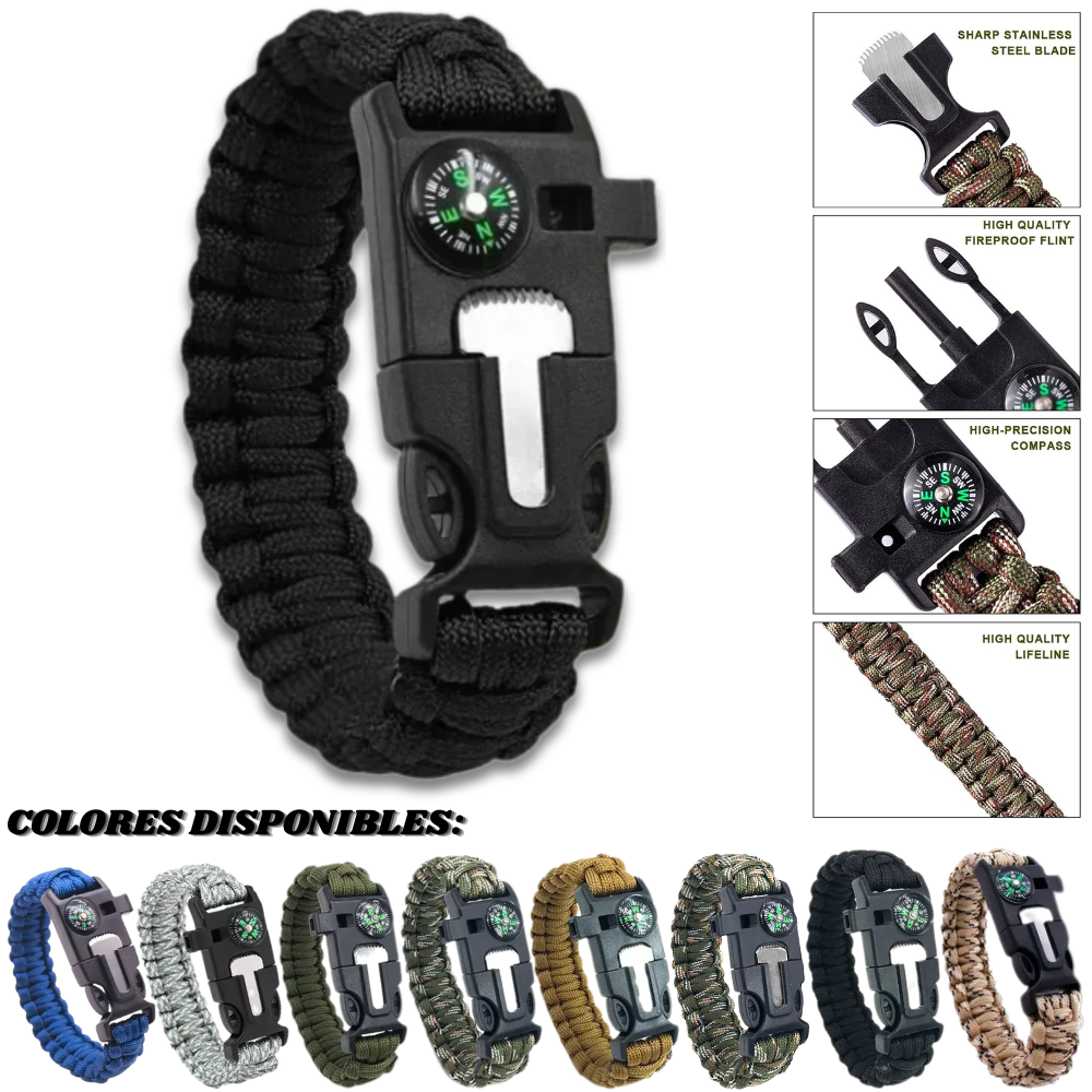 Manilla De Supervivencia 5 En 1 Paracord
