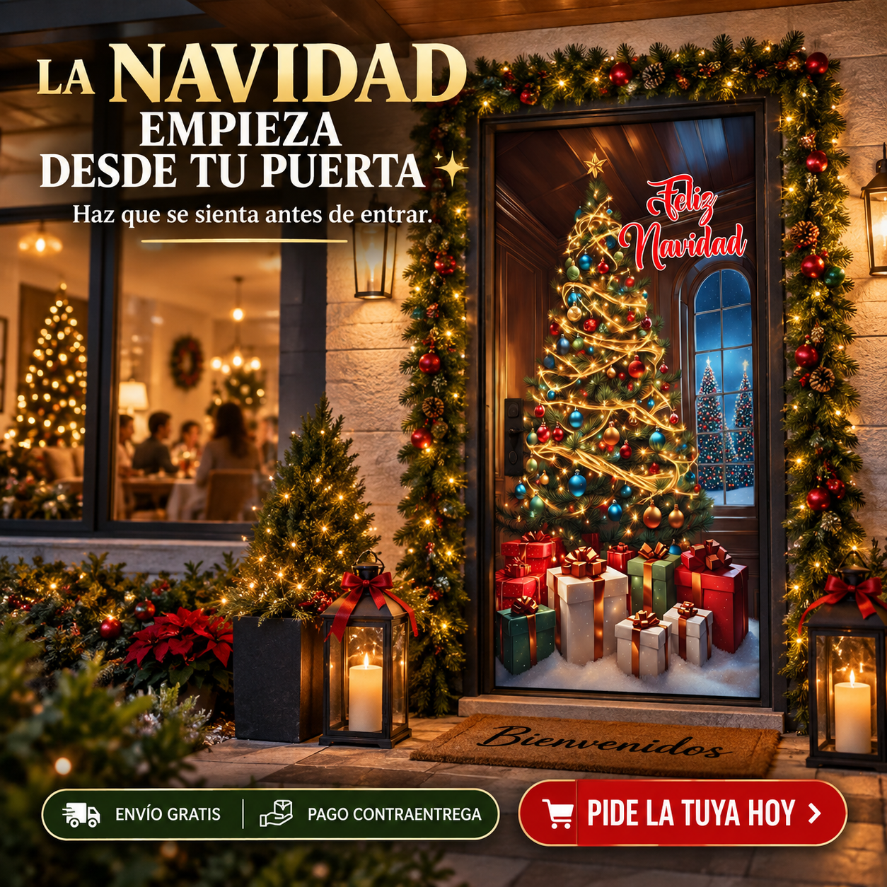 Fundas Navidenas Para Puertas