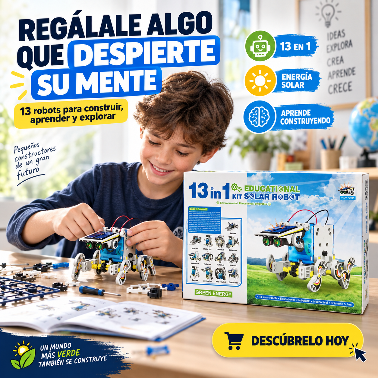 Robot Solar 13 En 1