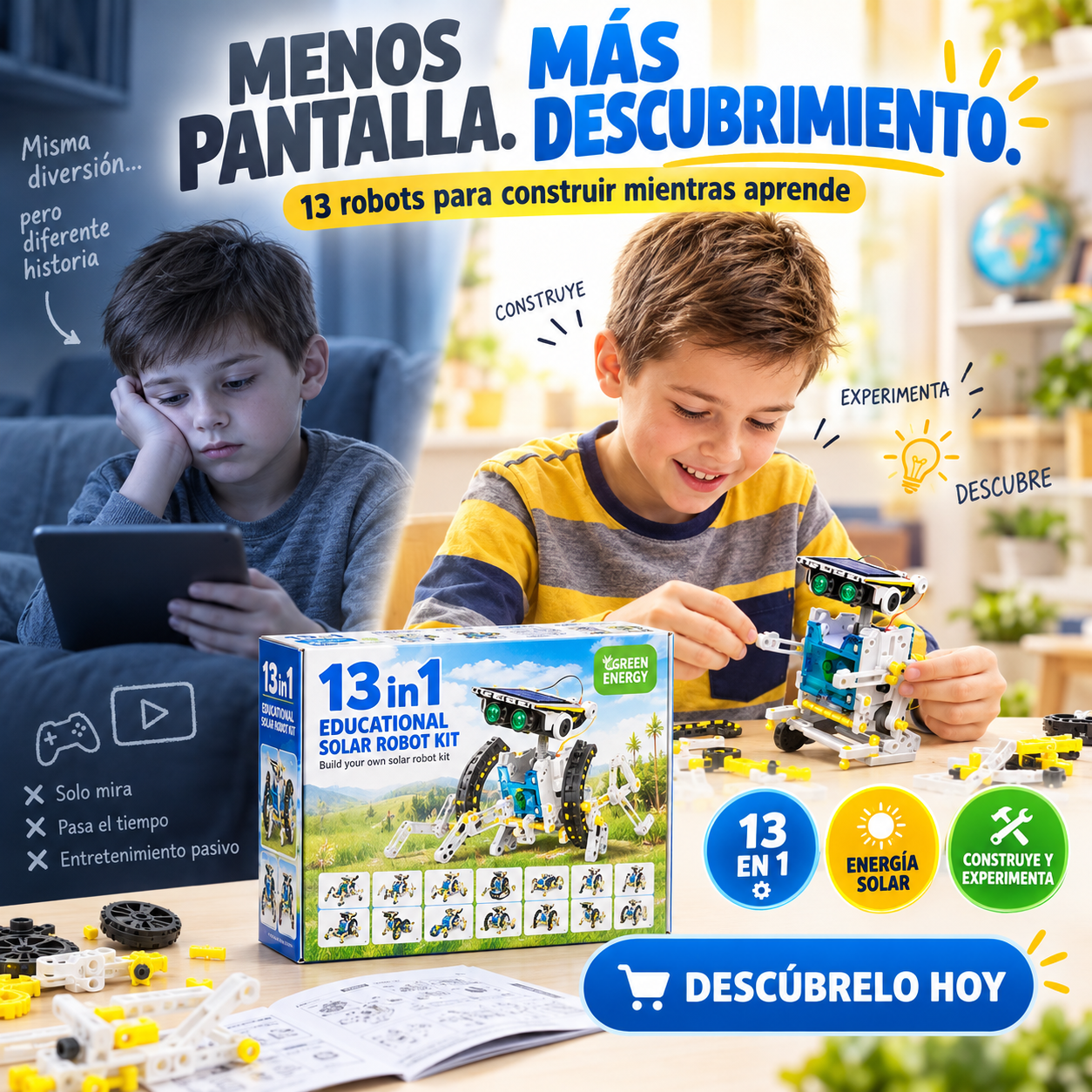 Robot Solar 13 En 1