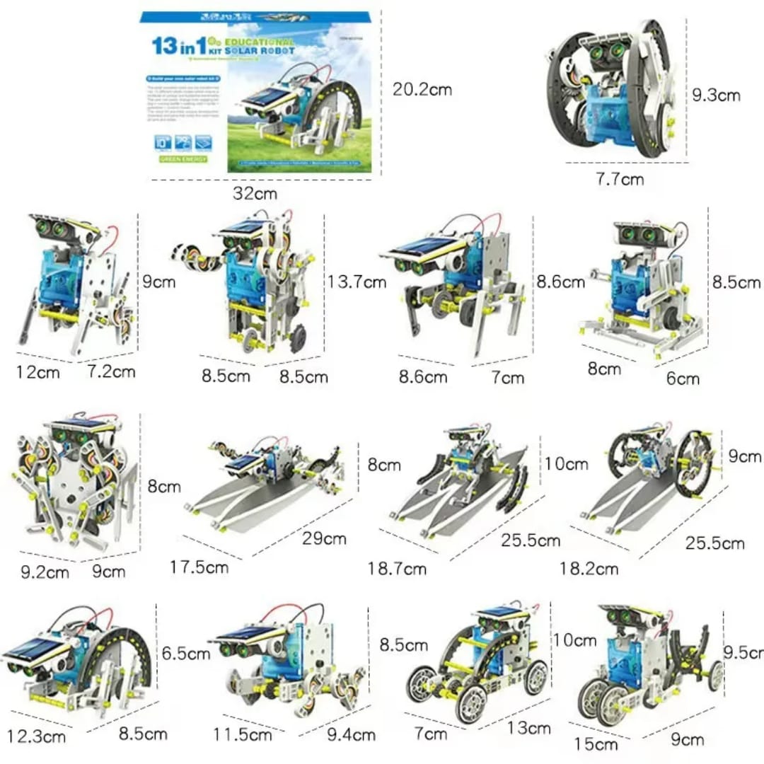 Robot Solar 13 En 1