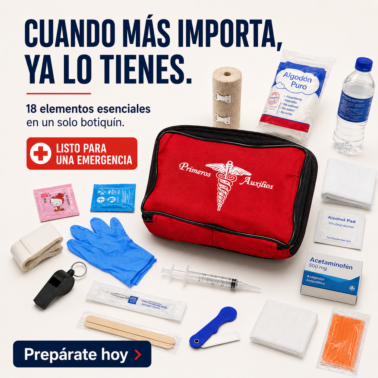 Botiquin De Emergencia Familiar