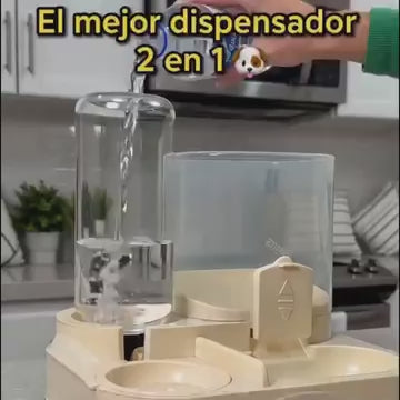 Dispensador Comida Y Agua Mascotas